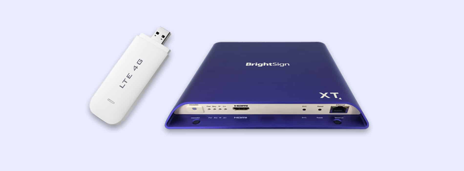 Brightsign Network Zugriff 4G