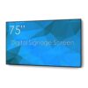 SWEDX 75" Digital Signage Screen Angle