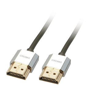 Lindy CROMO® Slim High-Speed-HDMI®-Kabel mit Ethernet, Typ A/A, 3m 41675