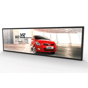 Allsee 37" Ultra-Wide Stretched Bar Display WS37HD8