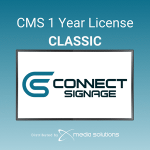 ConnectSignage Classic 1-Jahres Lizenz
